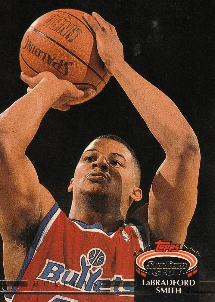 1992-93 Stadium Club LaBradford Smith #372 card image