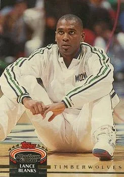 1992-93 Stadium Club Lance Blanks #290 card image