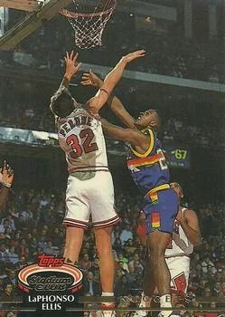 1992-93 Stadium Club LaPhonso Ellis #343 card image