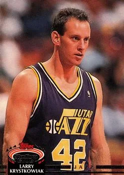 1992-93 Stadium Club Larry Krystkowiak #261 card image