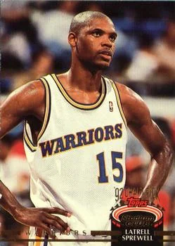 1992-93 Stadium Club Latrell Sprewell Draft Picks #320 card image