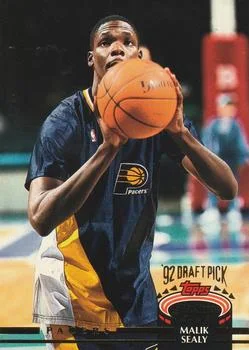 1992-93 Stadium Club Malik Sealy Draft Picks #254 card image