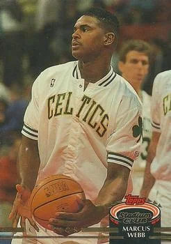 1992-93 Stadium Club Marcus Webb #307 card image