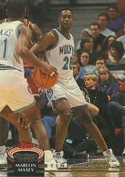 1992-93 Stadium Club Marlon Maxey #278 card image