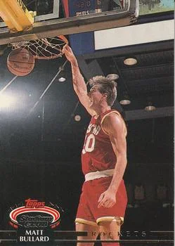 1992-93 Stadium Club Matt Bullard #328 card image