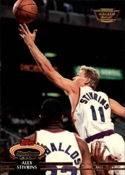 1992-93 Stadium Club Alex Stivrins Members Only #312 card image