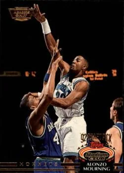 1992-93 Stadium Club Alonzo Mourning Draft Picks #297 card image