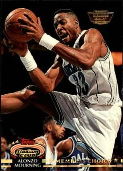 1992-93 Stadium Club Alonzo Mourning MC Members Only #209 card image