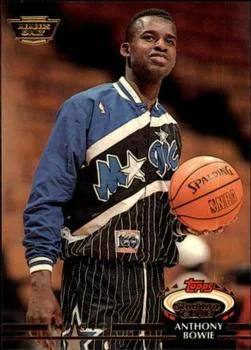 1992-93 Stadium Club Anthony Bowie Members Only #81 card image