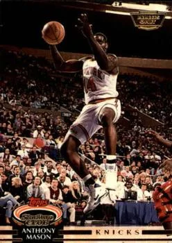 1992-93 Stadium Club Anthony Mason Members Only #164 card image