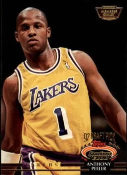 1992-93 Stadium Club Anthony Peeler Draft Picks #250 card image