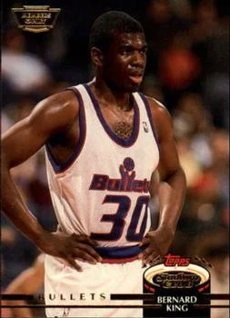 1992-93 Stadium Club Bernard King Members Only #158 card image