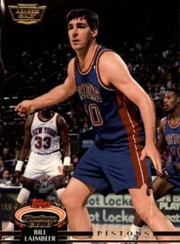 1992-93 Stadium Club Bill Laimbeer Members Only #25 card image