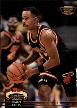 1992-93 Stadium Club Bimbo Coles Members Only #110 card image