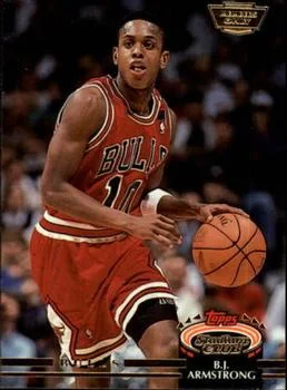 1992-93 Stadium Club B.J. Armstrong Members Only #87 card image
