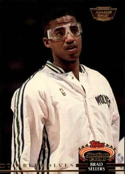 1992-93 Stadium Club Brad Sellers Members Only #306 card image