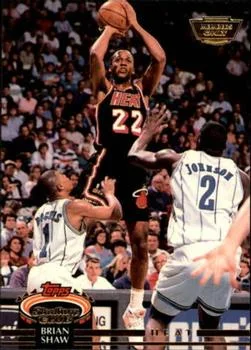 1992-93 Stadium Club Brian Shaw Members Only #149 card image