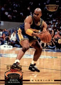 1992-93 Stadium Club Byron Houston Draft Picks #350 card image