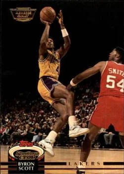 1992-93 Stadium Club Byron Scott Members Only #22 card image