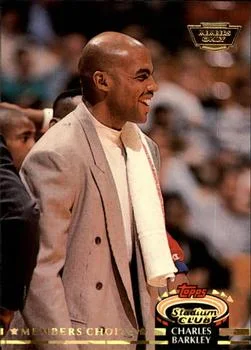 1992-93 Stadium Club Charles Barkley MC Members Only #197 card image