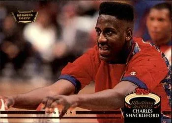 1992-93 Stadium Club Charles Shackleford Members Only #57 card image