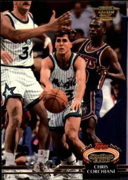 1992-93 Stadium Club Chris Corchiani Members Only #183 card image