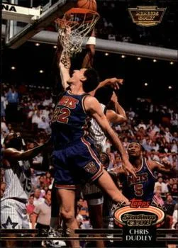 1992-93 Stadium Club Chris Dudley Members Only #169 card image