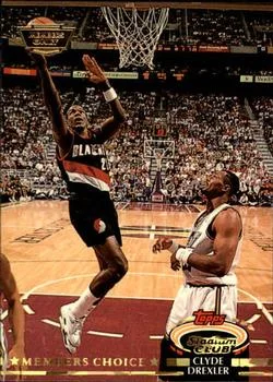 1992-93 Stadium Club Clyde Drexler MC Members Only #199 card image