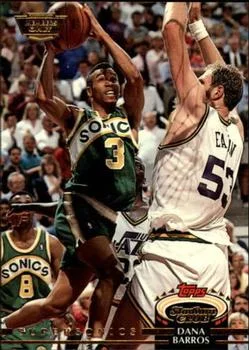 1992-93 Stadium Club Dana Barros Members Only #39 card image