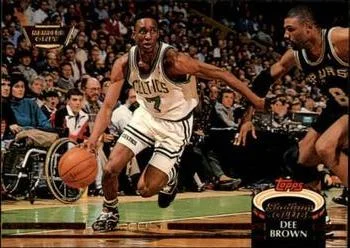 1992-93 Stadium Club Dee Brown Members Only #168 card image
