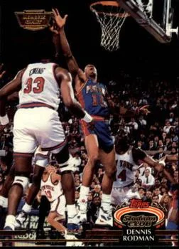1992-93 Stadium Club Dennis Rodman Members Only #314 card image