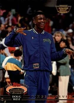 1992-93 Stadium Club Doug West Members Only #68 card image