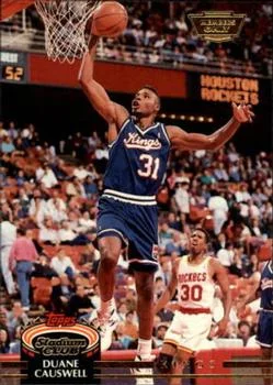 1992-93 Stadium Club Duane Causwell Members Only #262 card image