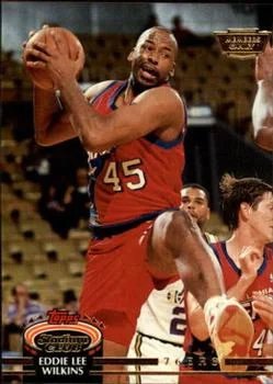 1992-93 Stadium Club Eddie Lee Wilkins Members Only #266 card image