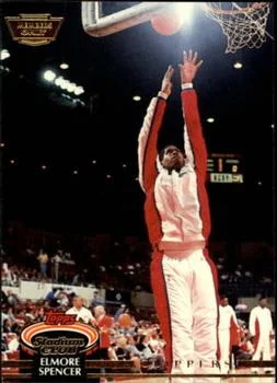 1992-93 Stadium Club Elmore Spencer Members Only #279 card image