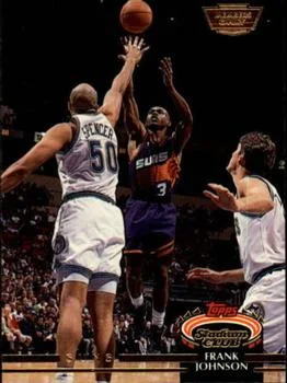 1992-93 Stadium Club Frank Johnson Members Only #332 card image