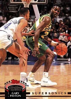 1992-93 Stadium Club Gary Payton Members Only #124 card image