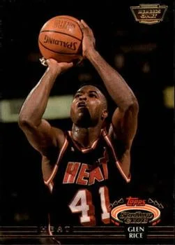 1992-93 Stadium Club Glen Rice Members Only #180 card image