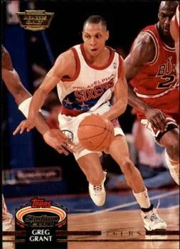 1992-93 Stadium Club Greg Grant Members Only #225 card image