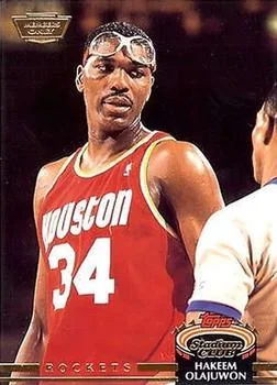 1992-93 Stadium Club Hakeem Olajuwon Members Only #220 card image