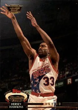 1992-93 Stadium Club Hersey Hawkins Members Only #26 card image