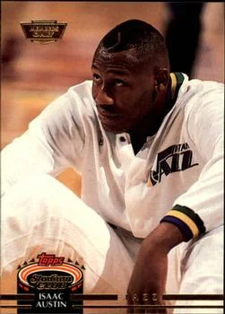 1992-93 Stadium Club Isaac Austin Members Only #383 card image