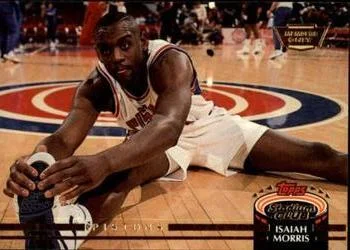 1992-93 Stadium Club Isaiah Morris Members Only #345 card image