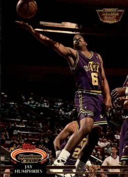 1992-93 Stadium Club Jay Humphries Members Only #240 card image