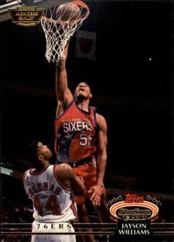 1992-93 Stadium Club Jayson Williams Members Only #31 card image