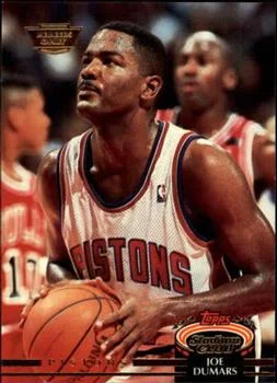 1992-93 Stadium Club Joe Dumars Members Only #386 card image
