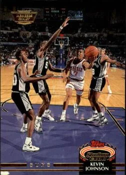 1992-93 Stadium Club Kevin Johnson Members Only #216 card image