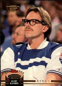 1992-93 Stadium Club Kurt Rambis Members Only #391 card image