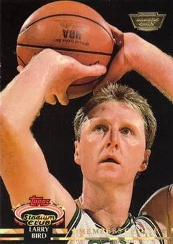 1992-93 Stadium Club Larry Bird MC Members Only #194b card image