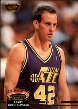 1992-93 Stadium Club Larry Krystkowiak Members Only #261 card image